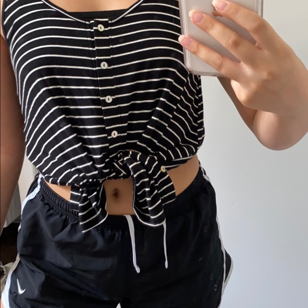 American Eagle Striped Tank